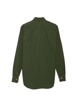 Camisa Klout Sarga Verde para Homem
