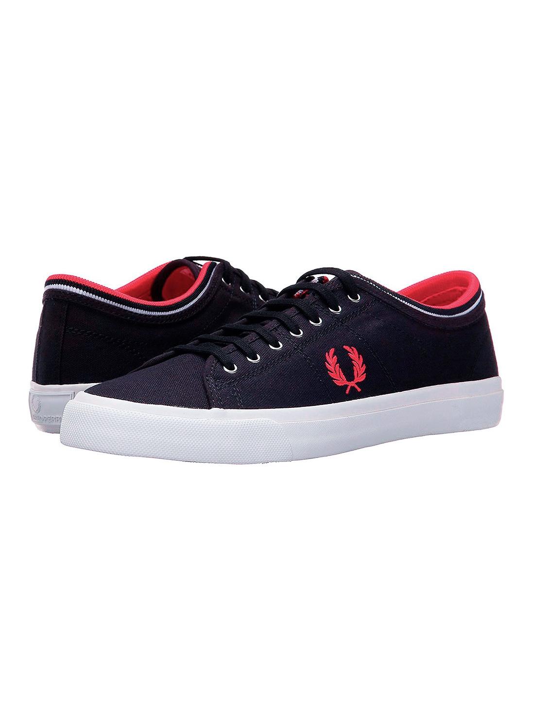 Sapatilhas Fred Perry Kendrick Canvas Navy