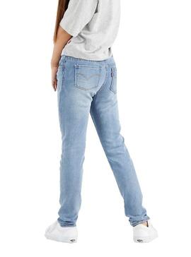 Jeans Levis 710 Super Skinny Azul Menina