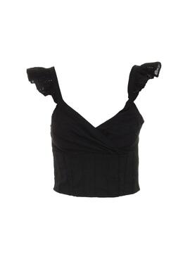 Top Only Maria Strap Preto para Mulher