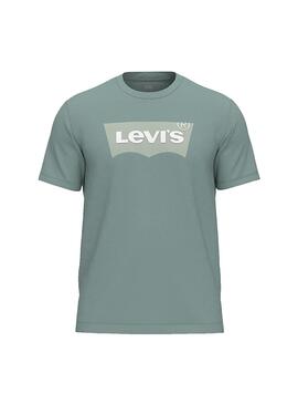 T-Shirt Levis Housemark Verde para Homem