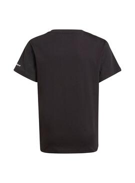 T-Shirt Adidas Adicolor Preto para Menina