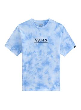 T-Shirt Vans Tie Dye Azul para Menino