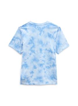 T-Shirt Vans Tie Dye Azul para Menino