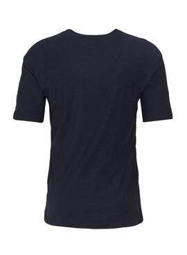 T-Shirt Jack Jones Clay Azul Marinho para Homem