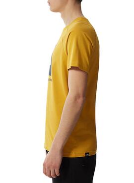 T-Shirt The North Face Box  Amarelo para Homem