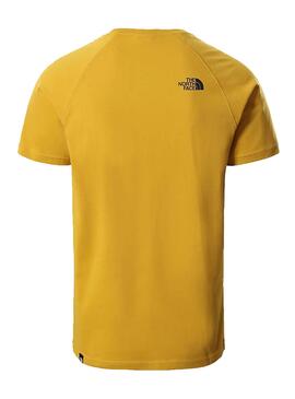 T-Shirt The North Face Box  Amarelo para Homem