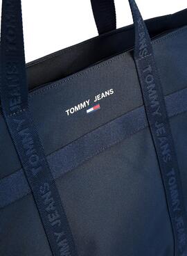 Bolsa Tommy Jeans Tote Essential Azul Marinho Mulher