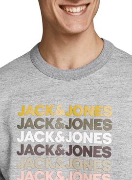 Sweat Jack Jones Blalandon Cinza para Homem