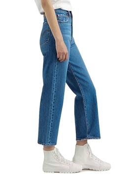Jeans Levis Ribcage Ankle Mulher