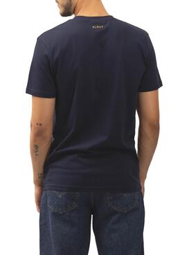 T-Shirt Klout Isobaras Azul Marinho para Homem