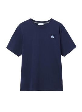 T-Shirt North Sails Basic Azul Marinho para Homem