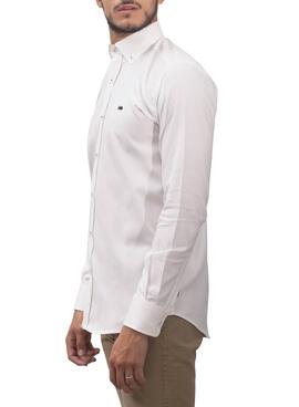 Camisa Klout Oxford Branco para Homem