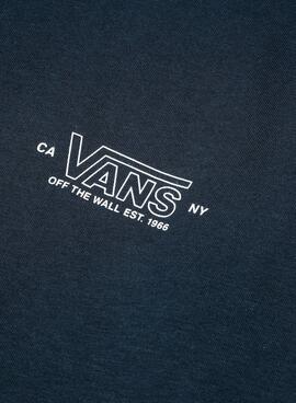 T-Shirt Vans Sequência MN SS Azul Marinho para Homem