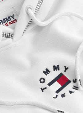 Sweat Tommy Jeans Tiny Circu Branco para Homem