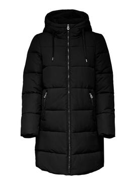 Casaca Only Dolly Puffer Preto para Mulher