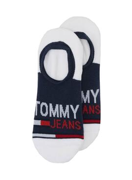 Maias Tommy Jeans Pack 2 Azul Marinho Unissex