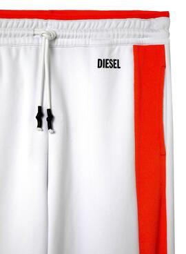 Pantalon Fato de treino Diesel Branco para Homem