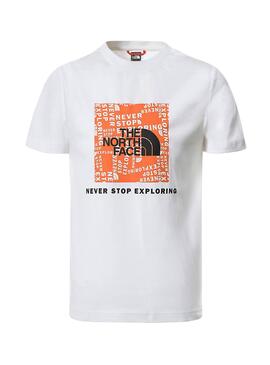 T-Shirt The North Face Box Logo Branco