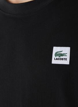 T-Shirt Lacoste Live Preto Unissex