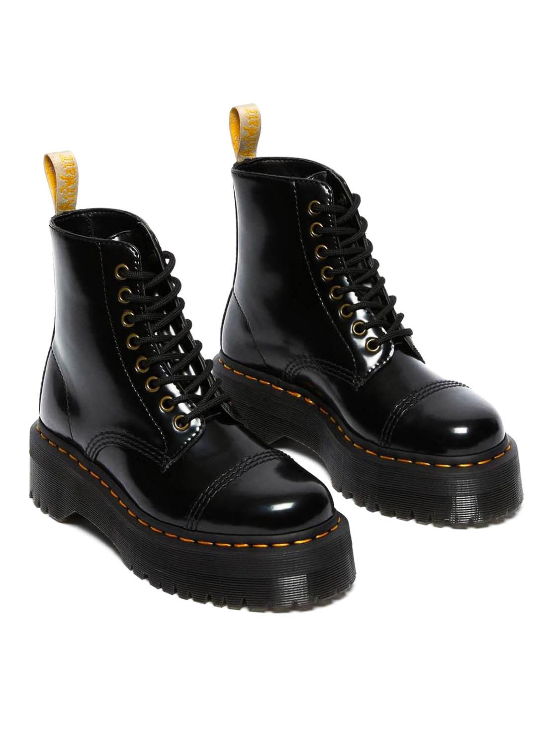 Botas Dr. Martens Vegan Sinclair Plataforma Preto