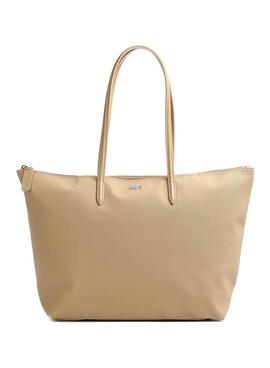 Bolsa Lacoste Tote Beige para Mulher