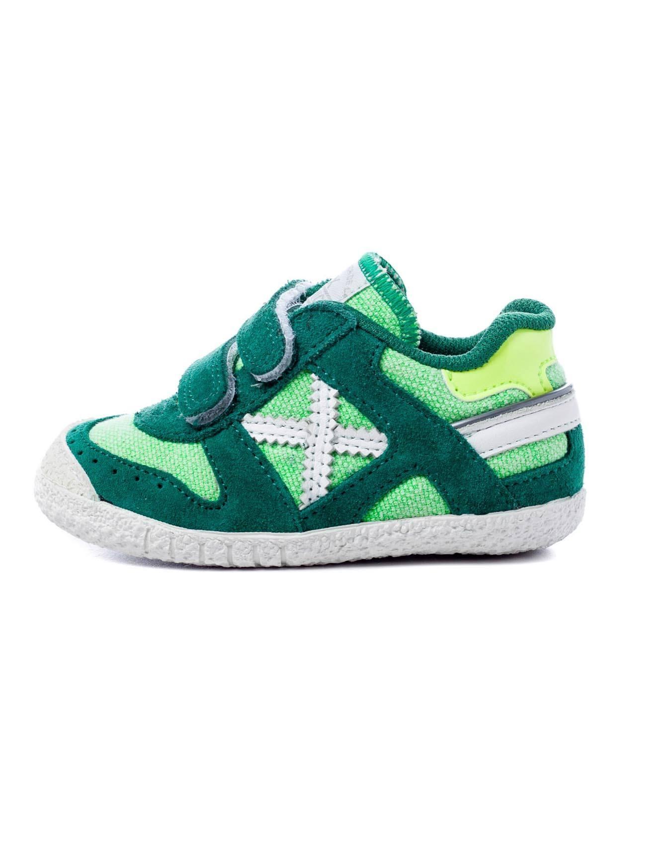 Sapatilhas Munich Baby Goal VCO 1425 Verde Menino