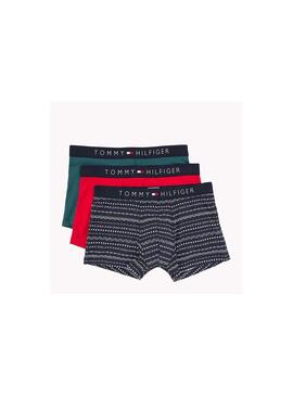Pack 3 Troncos Tommy Hilfiger Trunk Text