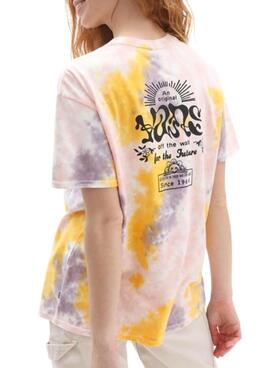 T-Shirt Vans Wm Mascy Grunge Multicolor Mulher
