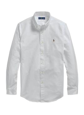 Camisa Polo Ralph Lauren Branco para Homem