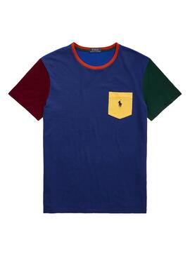T-Shirt Polo Ralph Lauren Azul para Homem