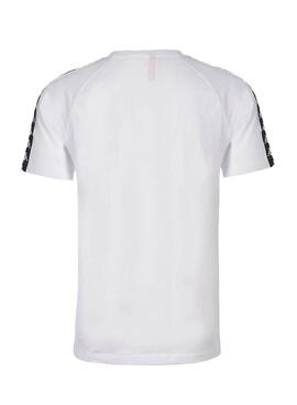 T-Shirt Kappa Coen Slim Branco para Homens