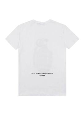 T-Shirt Antony Morato Branco Granada para Homem