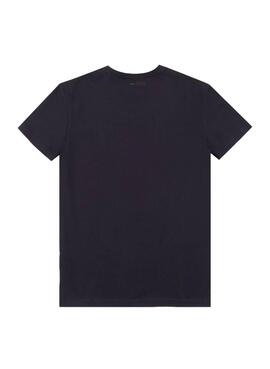 T-Shirt Antony Morato Tigre Azul Marinho para Homem