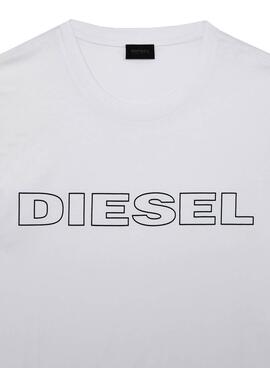 T-Shirt Diesel Jake Branco para Homem