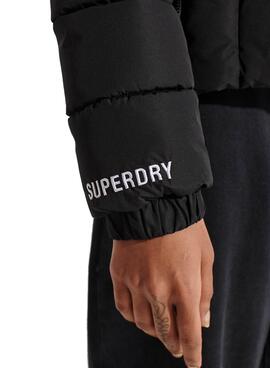 Casaca Superdry Spirit Sports Preto para Mulher