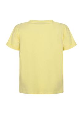 T-Shirt Pepe Jeans Julia Amarelo para Menina