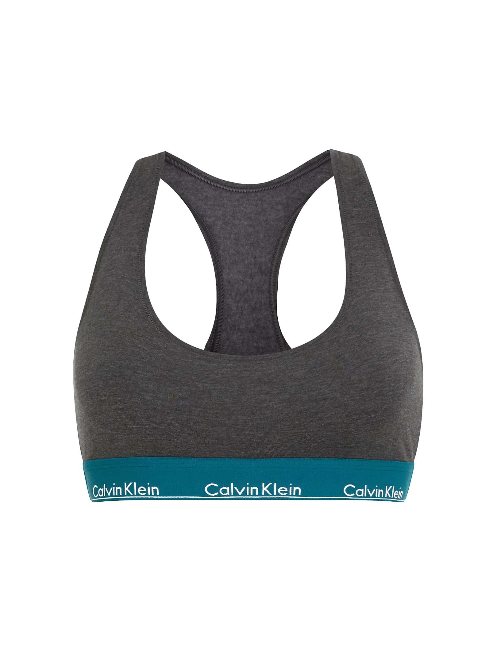 Sujetador Calvin Klein Unlined Cinza para Mulher