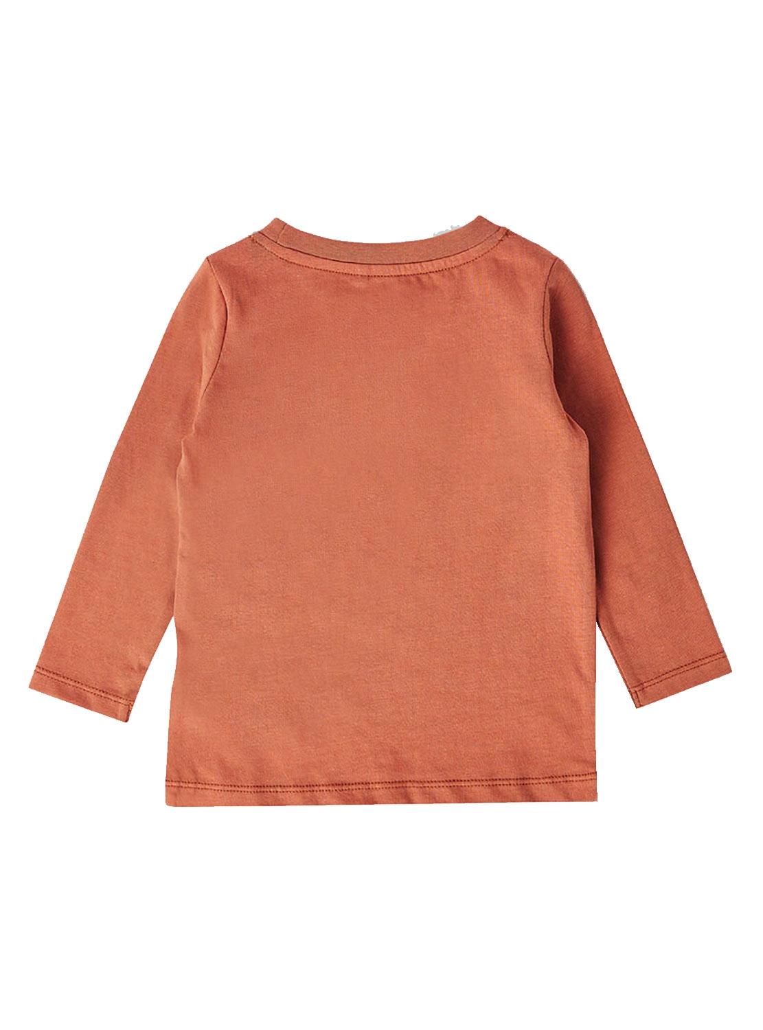 T-Shirt Name It Nelliza Laranja para Menina