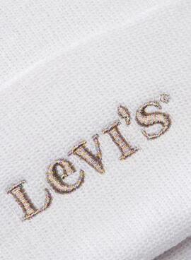 Chapéu Levis Logo Vintage Branco Para Mulher