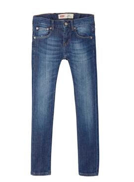 Jeans Levis Kids 519 Índigo