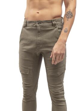 Pantalon Klout Cargo Kaki para Homem