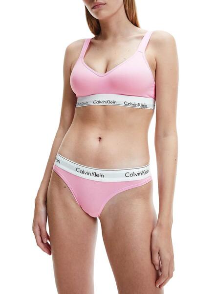Sutiã esportivo Calvin Klein Performance 280427 rosa reversível