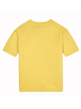 T-Shirt Tommy Hilfiger UFlag Amarelo Menino Menina