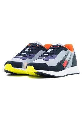 Sapatilhas Tommy Jeans Track Cleat Mix Runner Azul