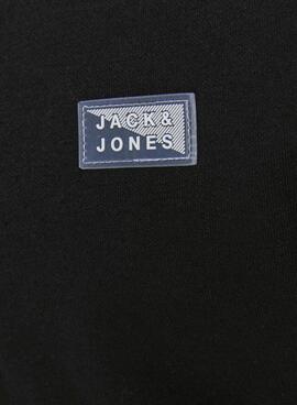 Sweat Jack & Jones Zíper Preto para Menino