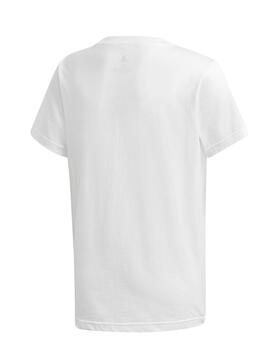 T-Shirt Adidas Trefoil Tee Branco Menino