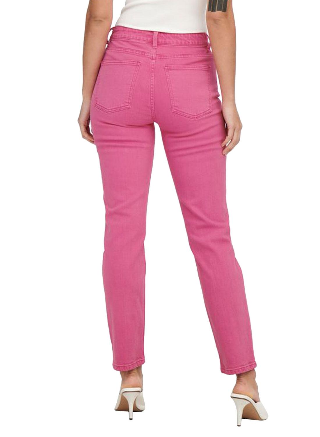 Jeans Only Emily Fucsia para Mulher