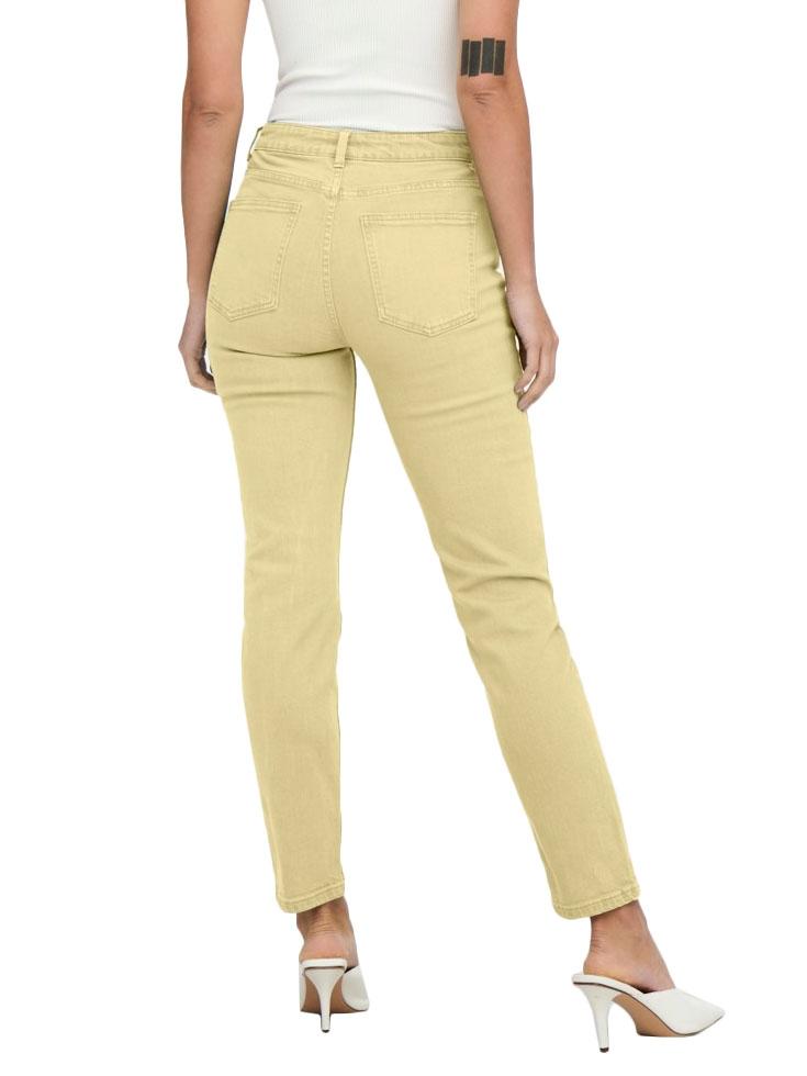 Jeans Only Emily Amarelo para Mulher