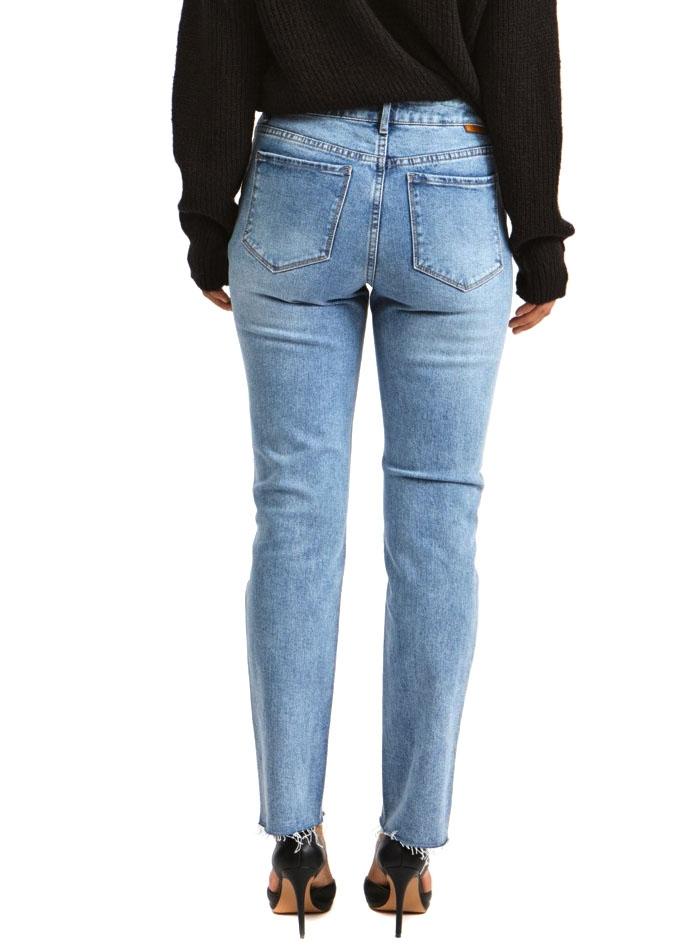 Jeans Vila Stray Azul para Mulher